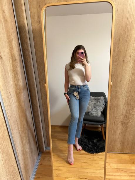 Zara rifle s vysokým pasom., zara,36