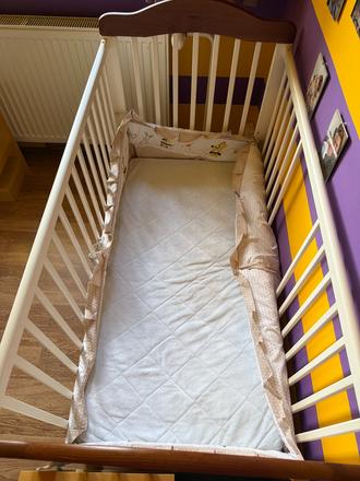 Darujem detskú postielku, šírka (cm): 65,dĺžka (cm): 120
