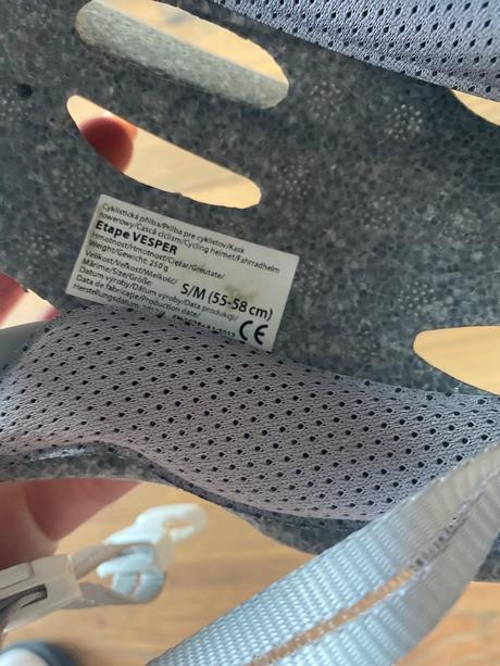 Prilba na bicykel etape, s