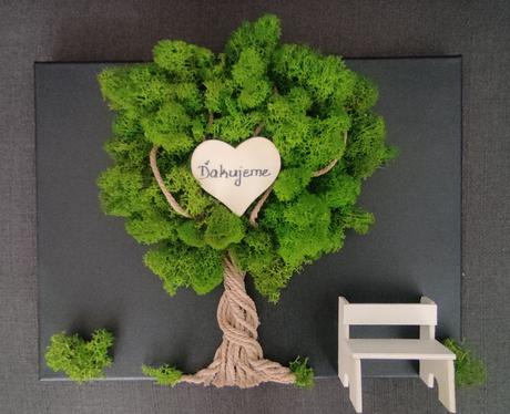 Deň učiteľov, machový obraz, 