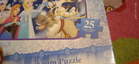 Penové puzzle frozen, 