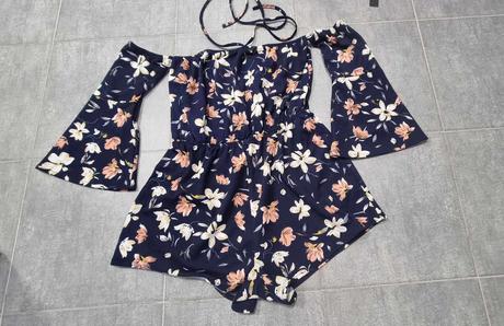 Kvetinkovy overal krasny s/m, m