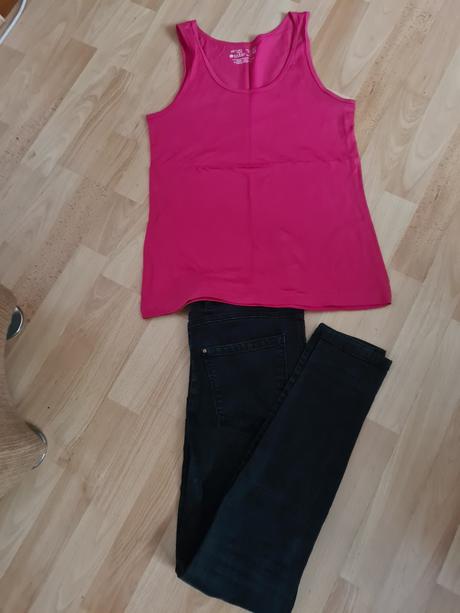 Ružové tielko, esmara,s