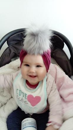 Turban ciapka s bombrlcom, 80