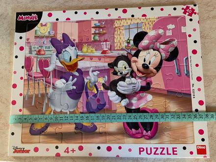 Puzzle minie vkladacky do podložky,