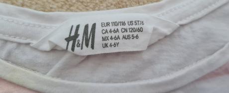 Tričko, h&m,110