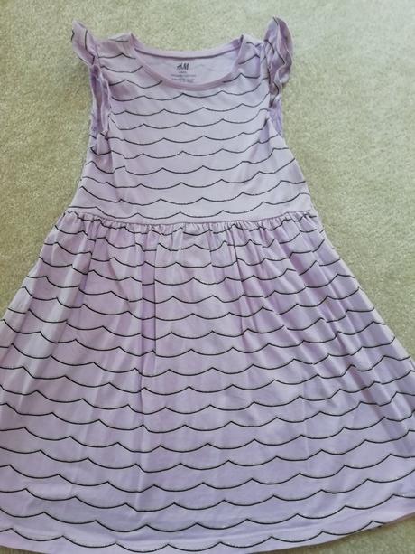 Bavlnené saty, h&m,110
