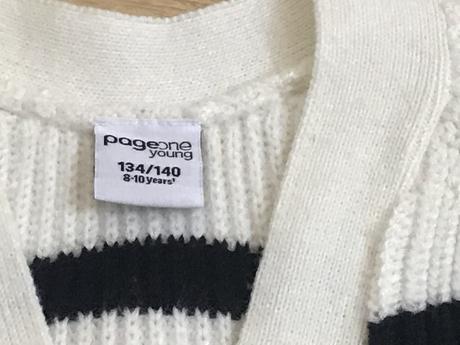 Sveter 1x oblečený, takko,134