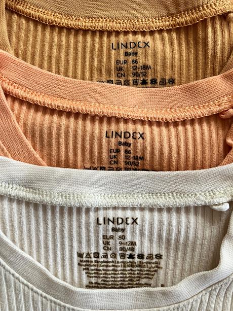 Vrubkovane rastúce body lindex veľkosť 80-86, lindex,80