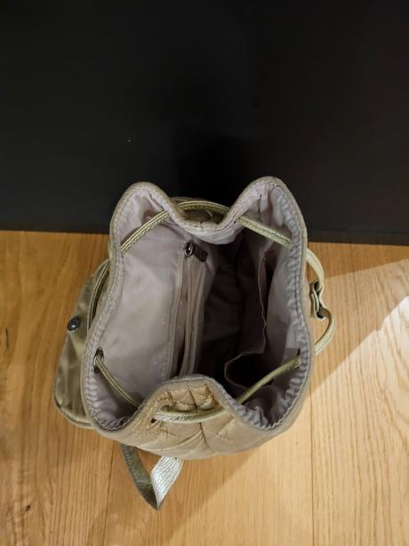 Zlatý kožený ruksak, 