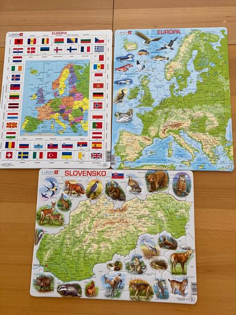 Vzdelávacie puzzle/ len odbalené, 