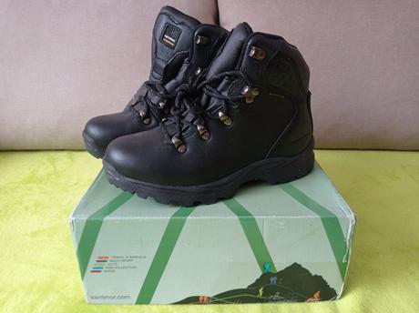 Turistické topánky karrimor kožené, karrimor,29