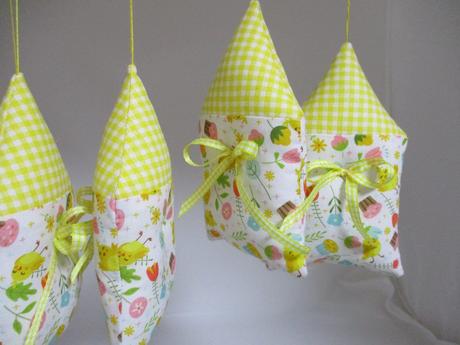 Jarné dekorácie, dve varianty, 