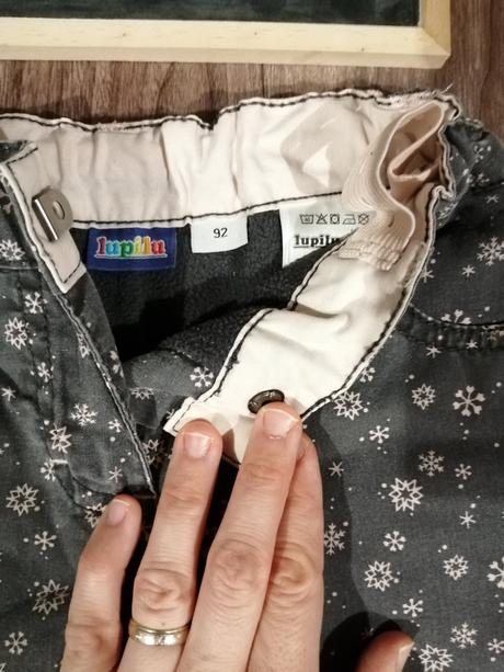 Zateplene podšité nohavice, 92