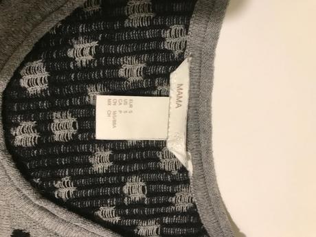 Tehotenský pulover vel.s, h&m,s