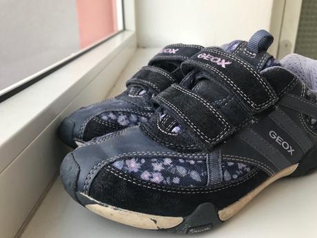 Topánky s koženou stielkou, geox,35