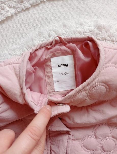 Prechodná prešívaná bundička, sinsay,134