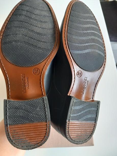 Kožené topánky, lasocki,31