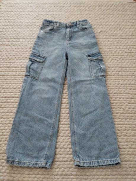 Dievčenské široké rifle, takko,140