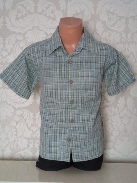 Chlapčenská kockovaná košeľa (4r.), 104