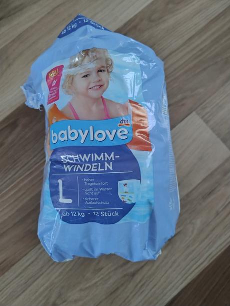 Plienky do vody l, babylove,7 kg - 18 kg