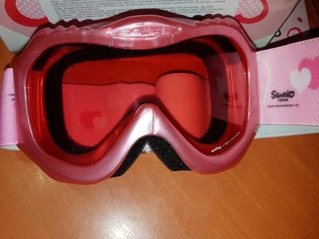 Lyžiarske okuliare "hello kitty", 