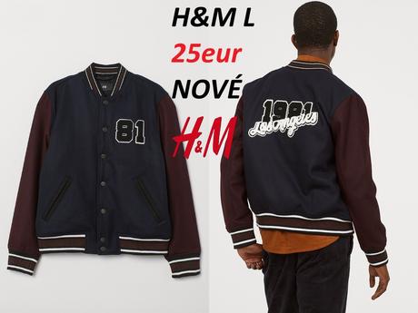 Bombéra, bombérka tmavomodrá, h&m,l