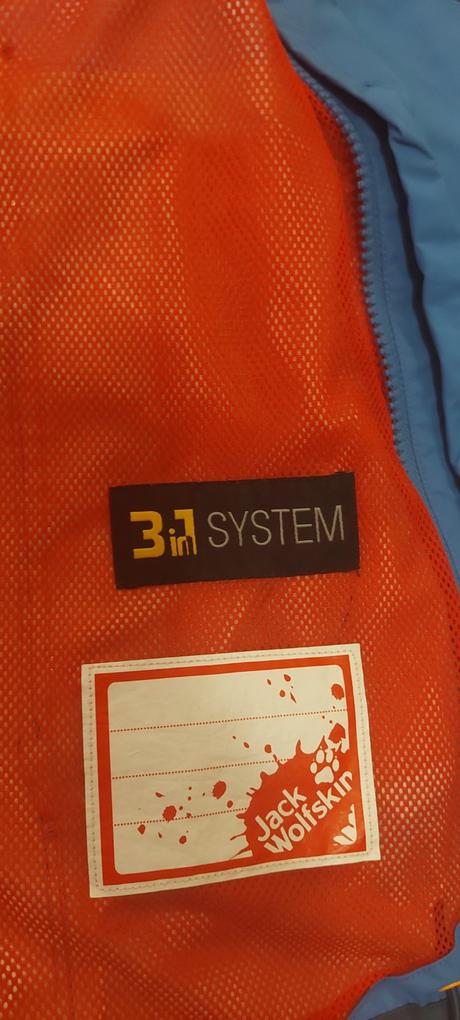 Nepremokavá, odolná voči vetru, jack wolfskin,140