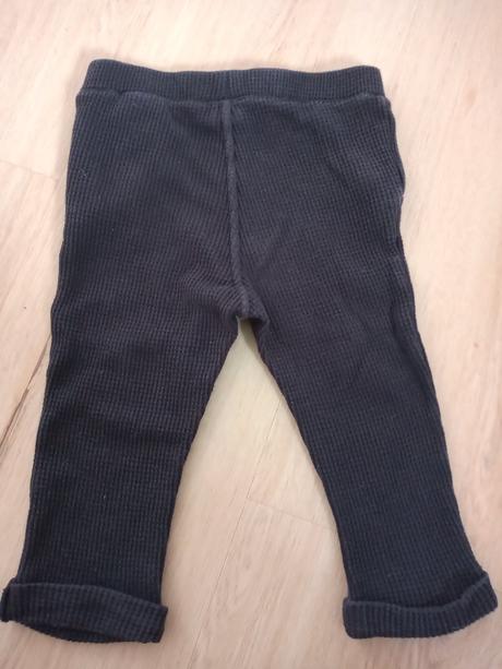 Vaflové nohavice, h&m,86
