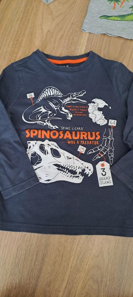 Tričká dlhý rukáv s potlačou, veľ. 110, f&f,110