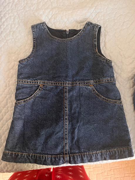 Riflové šaty, chicco,74