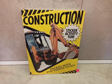 Construction - sticker activity,