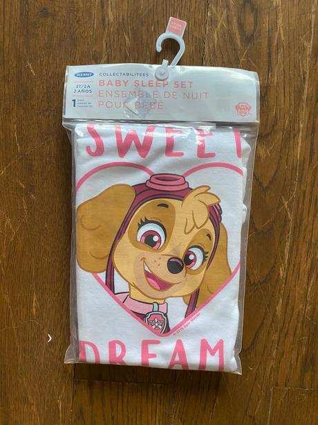 Pyžamo paw petrol, old navy,86