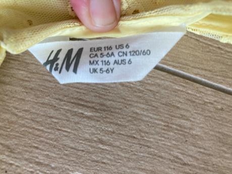 Parádne šaty, h&m,116