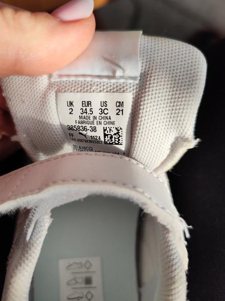 Dievčenské botasky puma 34.5, puma,35