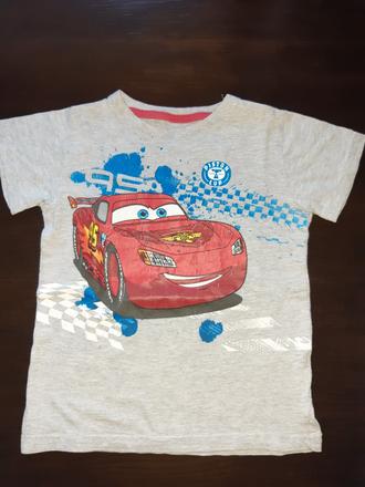 Sivé tričko mc queen, 116