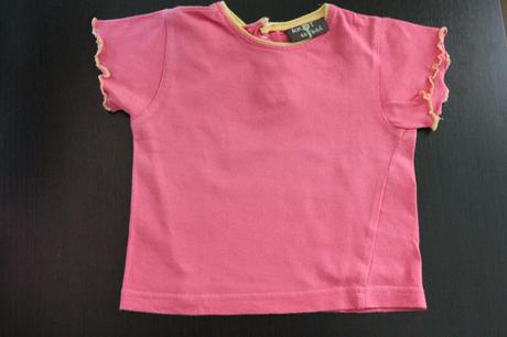 Nové riflové šatky + tričko, knot so bad, belgicko, 80