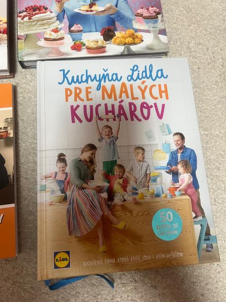 Kucharske knihy lidl + vilo habo, 