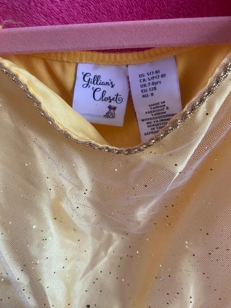 Šaty bell z rozprávky kráska a zviera, 