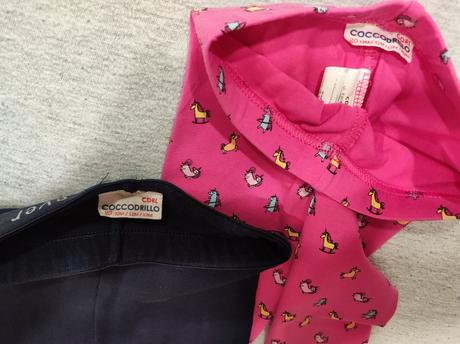 Legíny 2ks, coccodrillo,80