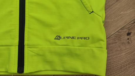 Softshellová mikina, alpine pro,116