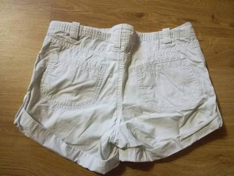 Biele kraťasy v. 164, h&m,164