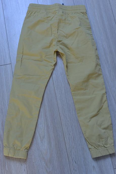 Horčicové nohavice, h&m,140