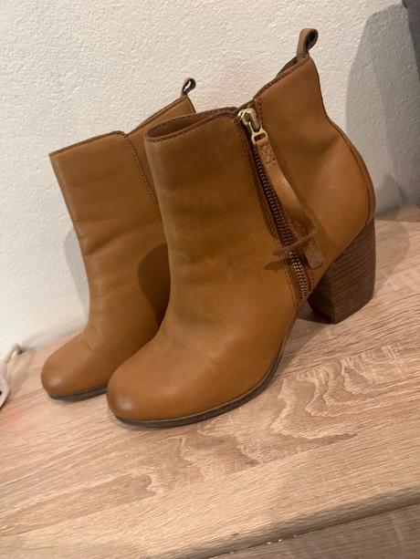 Dámske kožené čižmy, 40