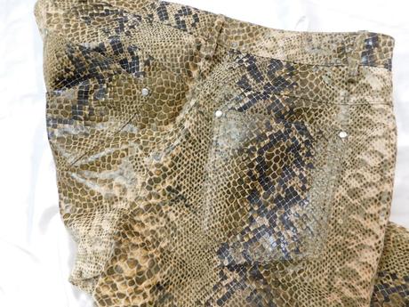 Luxusne damske kožene nohavice, 38