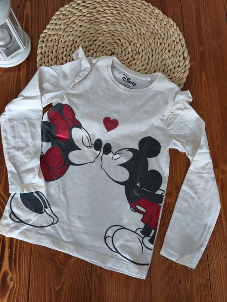 Tričká 4 ks - 122-128, h&m,122