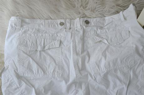 Biele ľahké nohavice authority-xxl, authority,xxl