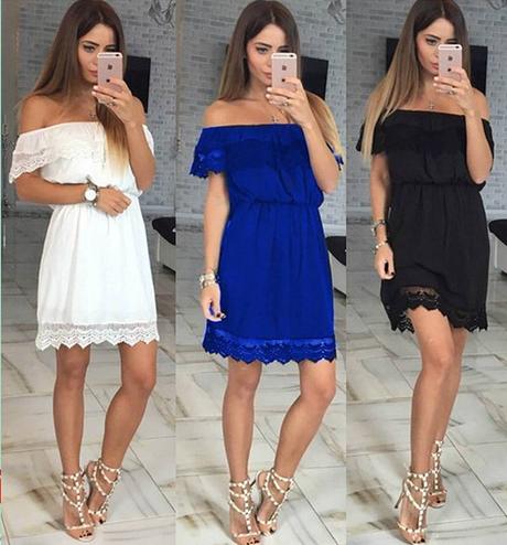 Letne saty crochet, s