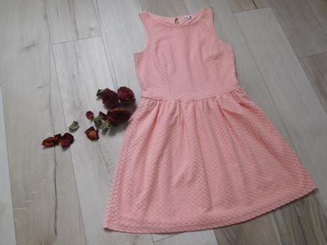 Marhuľkové dámske šaty letné-l,, l