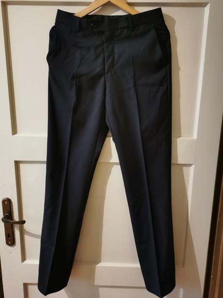 Oblekove nohavice ozeta, s